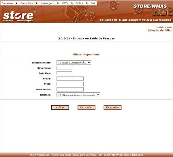 2.2.5(B) - ENTRADA OU S AÍDA DE PESSOAS